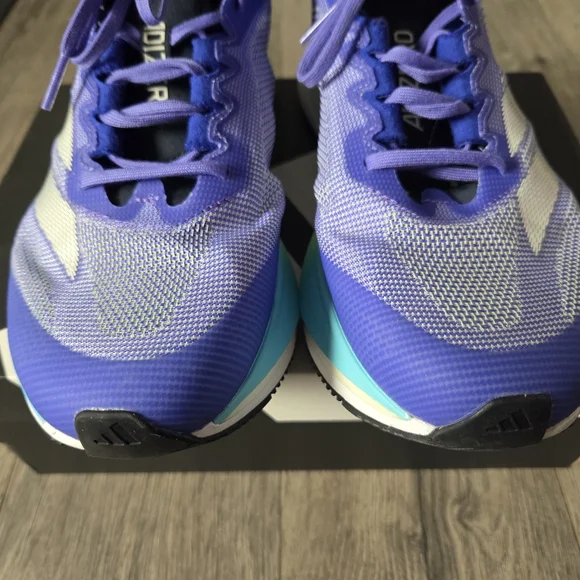 ADIDAS Adizero Boston 12 Running Shoes M 7.5 / W 9 Blue 4 Miles $160 - Picture 10 of 11
